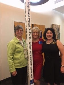 Rotary Peace Pole